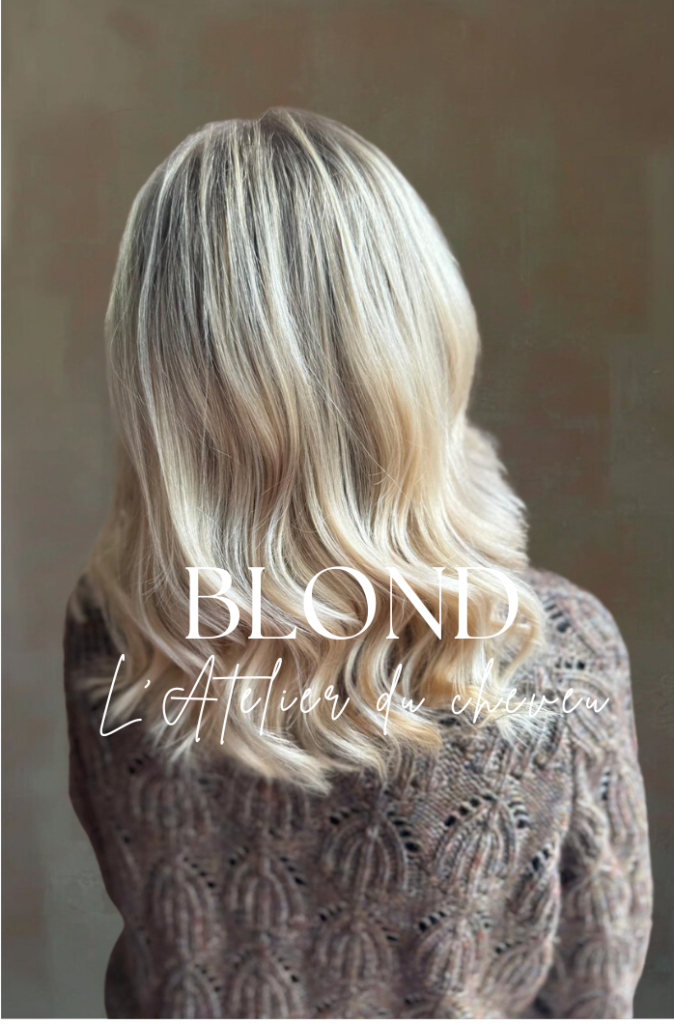 Blond Polaire l'atelier du cheveu à la Bouilladisse